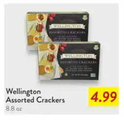 Fresh Thyme Wellington Assorted Crackers offer