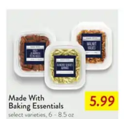 Fresh Thyme Made With Baking Essentials offer