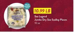 Fresh Thyme Sea Legend Jumbo Dry Sea Scallop Pieces offer