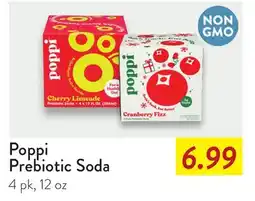 Fresh Thyme Poppi Prebiotic Soda offer