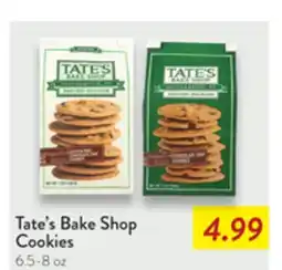 Fresh Thyme Tate's Bake Shop Cookies offer