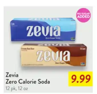 Fresh Thyme Zevia Zero Calorie Soda offer