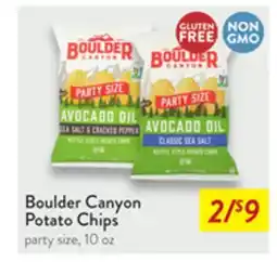 Fresh Thyme Boulder Canyon Potato Chips offer