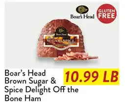 Fresh Thyme Boar's Head Brown Sugar & Spice Delight Off the Bone Ham offer