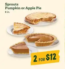 Sprouts Farmers Market Sprouts Pumpkin or Apple Pie offer