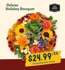 Sprouts Farmers Market Deluxe Holiday Bouquet offer