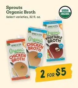 Sprouts Farmers Market Sprouts Organic Broth offer