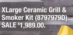 Ace Hardware XLarge Ceramic Grill & Smoker Kit offer
