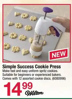 Ace Hardware Simple Success Cookie Press offer