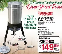Ace Hardware 30 Qt. Aluminum Turkey Fryer Kit offer