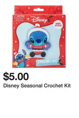 Five Below Disney Seasonal Crochet Kit offer
