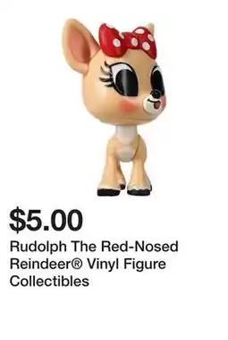 Five Below Rudolph The Red-Nosed Reindeer Vinyl Figure Collectibles offer