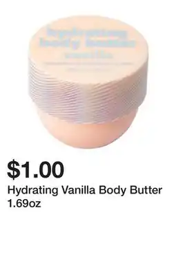 Five Below Hydrating Vanilla Body Butter 1.69oz offer