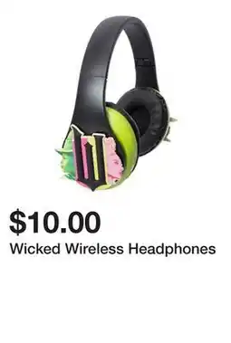 Five Below Wicked Wireless Headphones offer