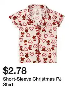 Five Below Short-Sleeve Christmas PJ Shirt offer
