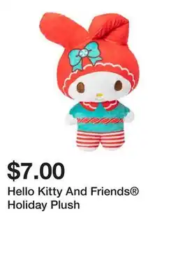Five Below Hello Kitty And Friends Holiday Plush offer
