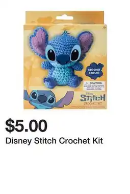 Five Below Disney Stitch Crochet Kit offer