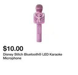 Five Below Disney Stitch Bluetooth LED Karaoke Microphone offer