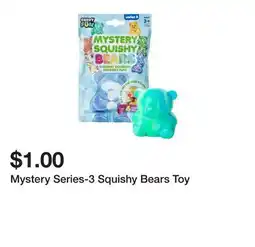 Five Below Mystery Series-3 Squishy Bears Toy offer