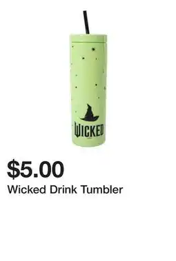 Five Below Wicked Drink Tumbler offer