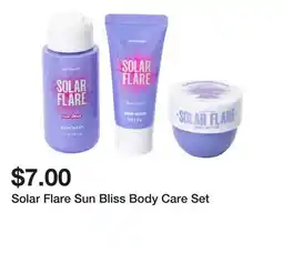 Five Below Solar Flare Sun Bliss Body Care Set offer
