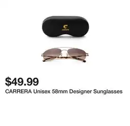 Marshalls CARRERA Unisex 58mm Designer Sunglasses offer