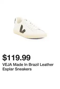 Marshalls VEJA Made In Brazil Leather Esplar Sneakers offer