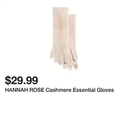 Marshalls HANNAH ROSE Cashmere Essential Gloves offer