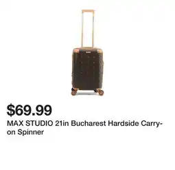 Marshalls MAX STUDIO 21in Bucharest Hardside Carry-on Spinner offer