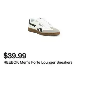 Marshalls REEBOK Men's Forte Lounger Sneakers offer