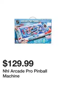 Marshalls Nhl Arcade Pro Pinball Machine offer