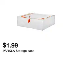 Ikea PÄRKLA Storage case offer