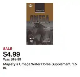 Tractor Supply Company Majesty's Omega Wafer Horse Supplement, 1.5 lb offer