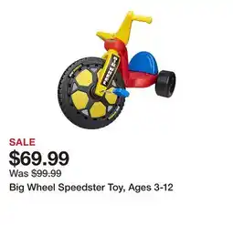 Tractor Supply Company Big Wheel Speedster Toy, Ages 3-12 offer