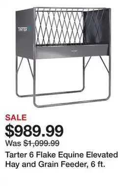 Tractor Supply Company Tarter 6 Flake Equine Elevated Hay and Grain Feeder, 6 ft offer