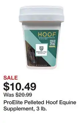 Tractor Supply Company ProElite Pelleted Hoof Equine Supplement, 3 lb offer