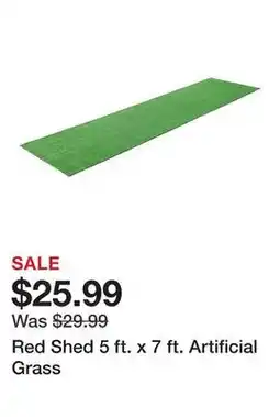 Tractor Supply Company Red Shed 5 ft. x 7 ft. Artificial Grass offer