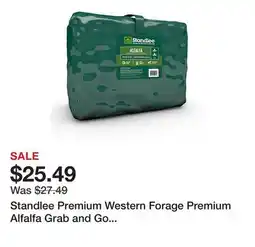 Tractor Supply Company Standlee Premium Western Forage Premium Alfalfa Grab and Go Compressed Hay Bale, 50 lb offer