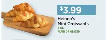 Heinen's Heinen's Mini Croissants offer