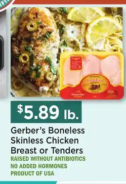 Heinen's Gerber's Boneless Skinless Chicken Breast or Tenders offer