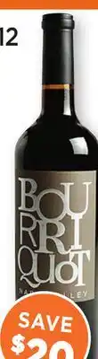 Heinen's 2012 Bourriquot Bordeaux Blend offer