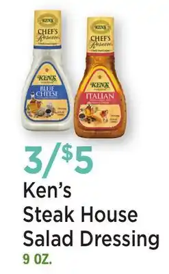 Heinen's Ken's Steak House Salad Dressing offer