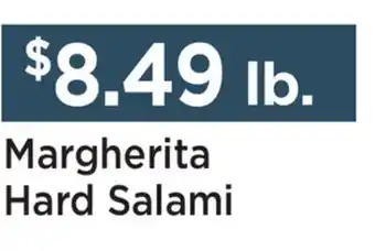 Heinen's Margherita Hard Salami offer
