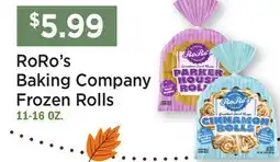Heinen's RoRo's Baking Company Frozen Rolls offer