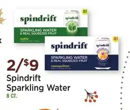 Heinen's Spindrift Sparkling Water offer
