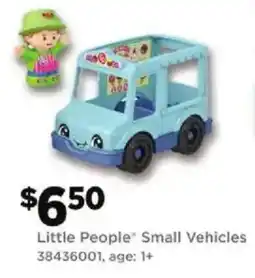 Dollar General Little People Small Vehicles offer