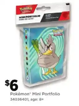 Dollar General Pokémon Mini Portfolio offer