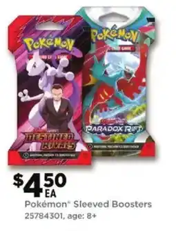Dollar General Pokémon Sleeved Boosters offer