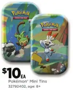 Dollar General Pokémon Mini Tins offer