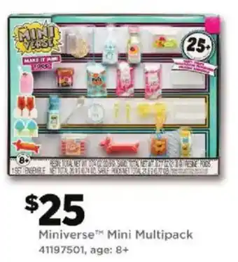 Dollar General Miniverse Mini Multipack offer